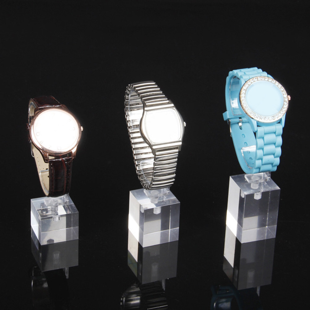 3개 세트의 C자형 아크릴 시계 진열대, 고급스러운 매 - Jewelry And Watches Inc 리뷰 및 가격